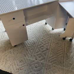 Nice  cabinet, folding table, Quilters Table, serger, Sewing Machine, Sewing Table,