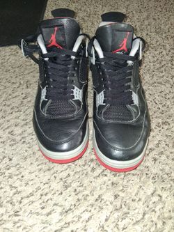Air Jordan Retro 4 Reimagined BREDS size 12