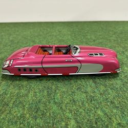 *Vintage Original Marx V89 Convertible Mechanical Roadster Friction Car Tin Litho Toy - “1950’s”