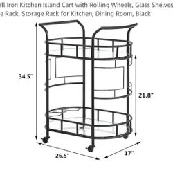 Kitchen Cart With Wheels