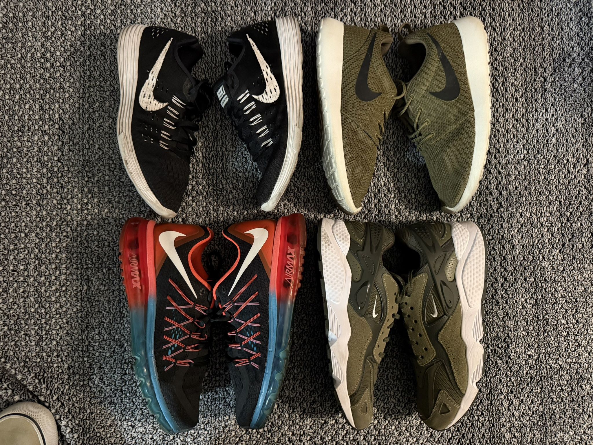 Men’s Nike Shoes (prices in description)