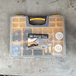 Heavy Duty 20 Bin Portable Parts Nuts Bolts etc. Storage Organizer Case