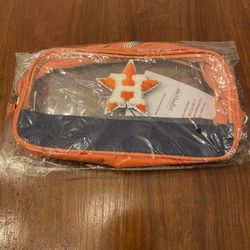 Houston Astros Clear Clutch Purse