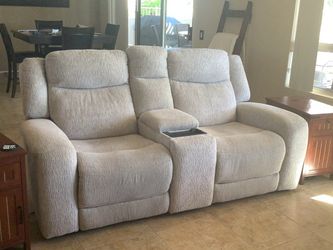 Reclining Love Seat with charging center console