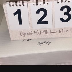 Wedding Day Countdown Calendar 
