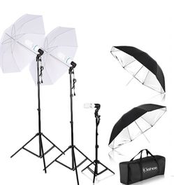 Photographer photo studio equipment