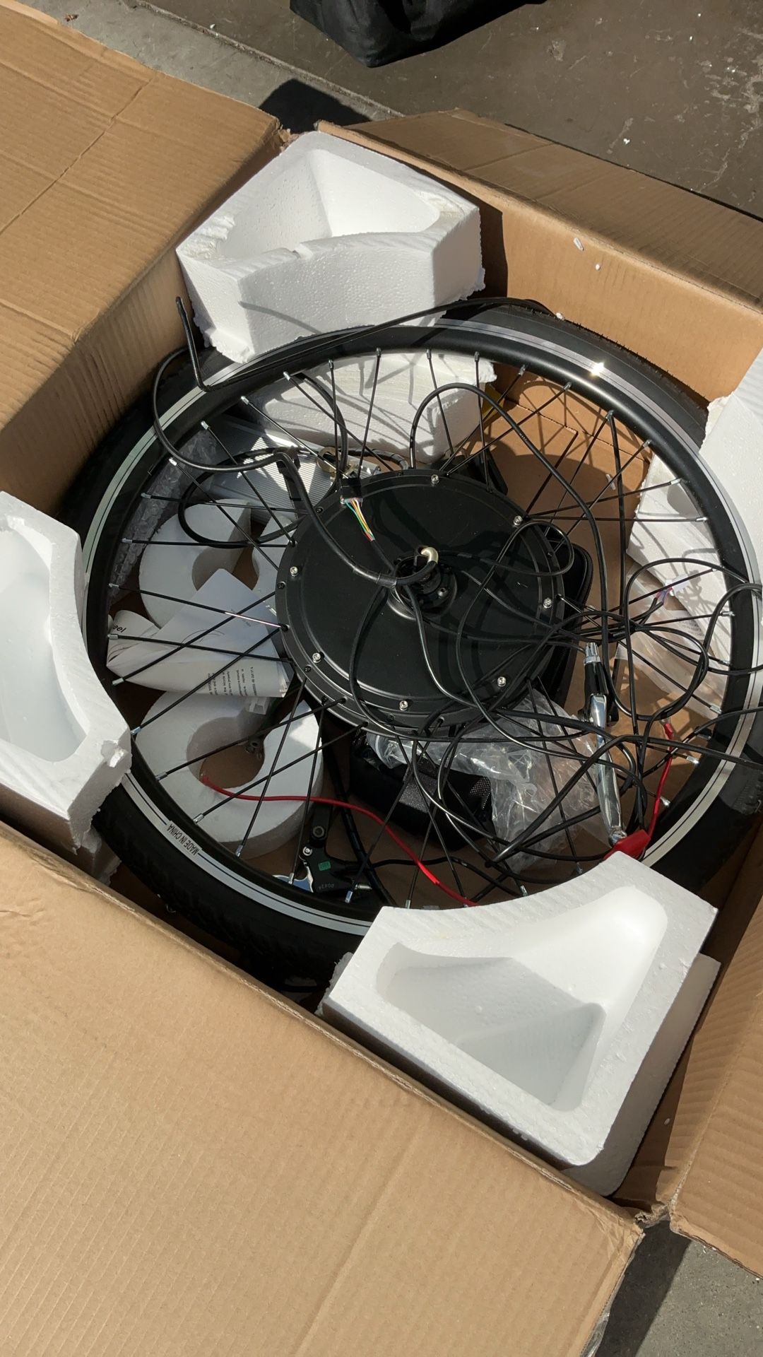 26in Front Electric Bicycle Motor Conversion Kit