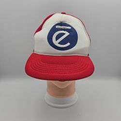 Vintage Sportland Caps Letter e Trucker Adjustable SnapbackHat
