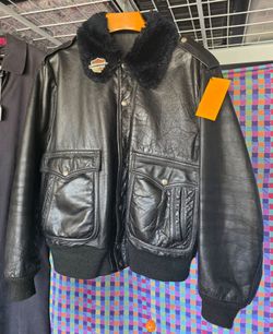 Vintage - AMF Harley Davidson Leather Coat - Late 1960s