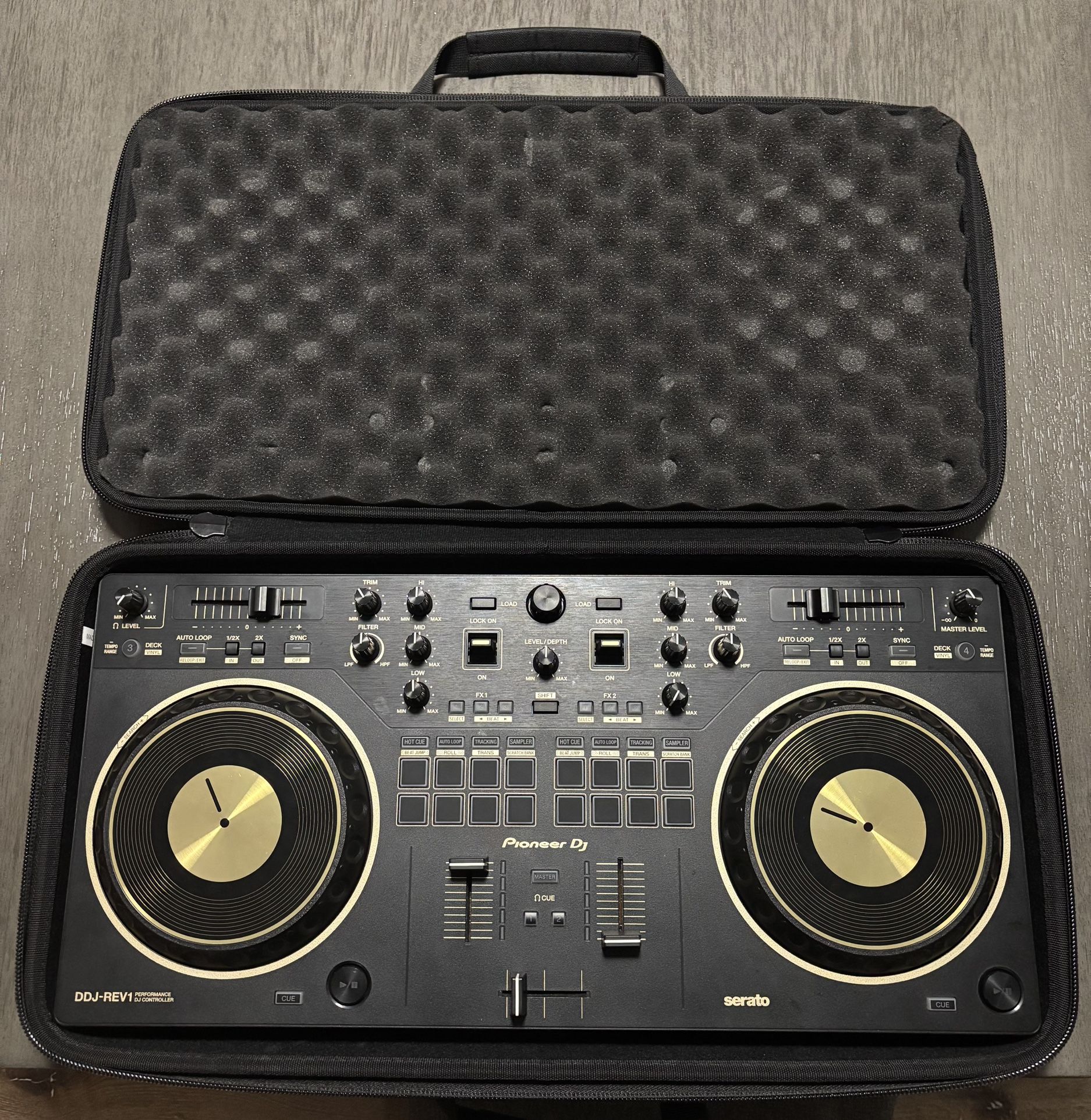 Pioneer DDJ REV1 Gold Edition w/ Case