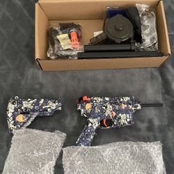Electric Gel Blaster Gun With Bullets 