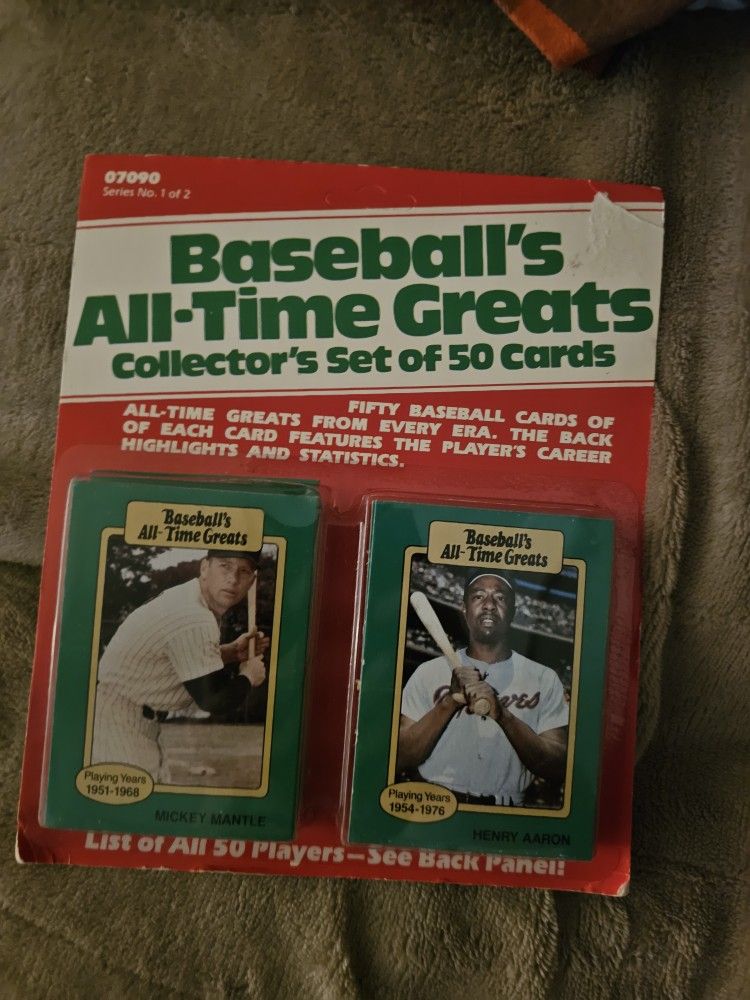 Baseball Alltime Greats Set Sealed