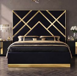 Queen bed frame mattress not included
