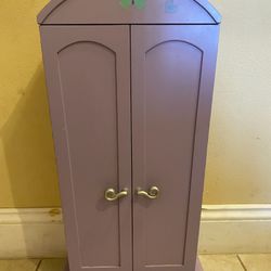 Vintage American Girl Purple ARMOIRE  - See My Other Items