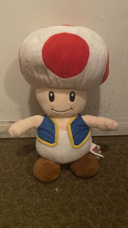 Super Mario Toad Plush