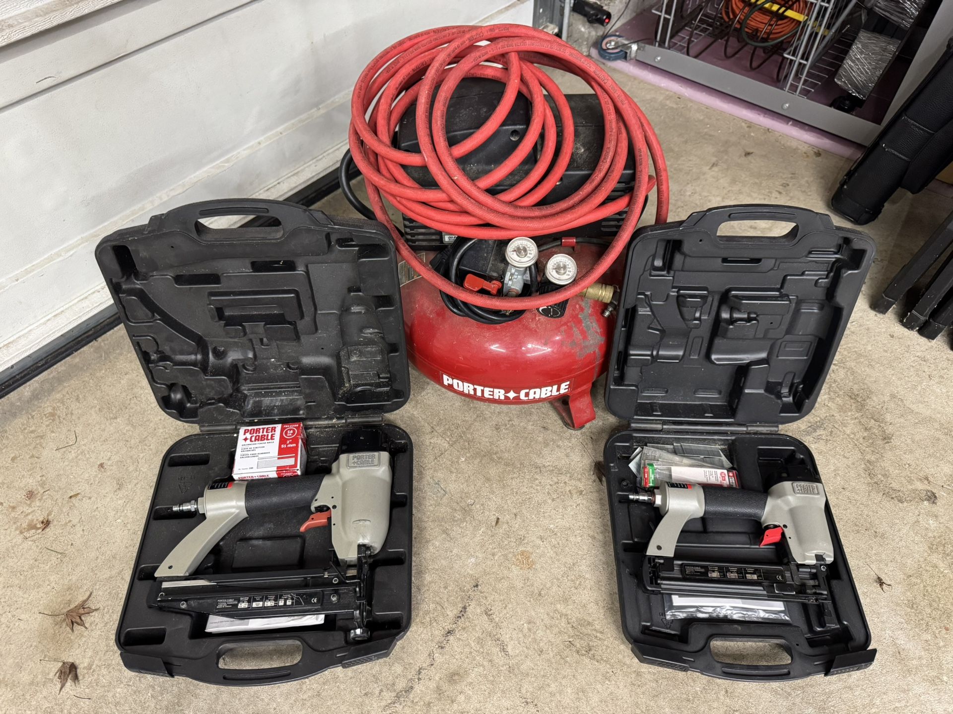 Compressor and Nail Guns