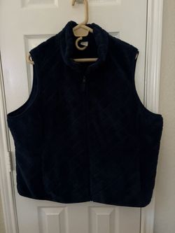 Women’s Navy Blue Sherpa Fleece Best