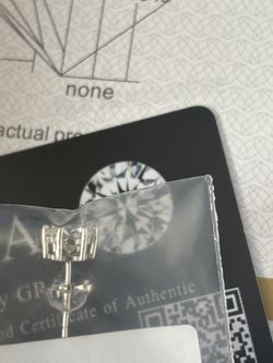 Moissanite Earring