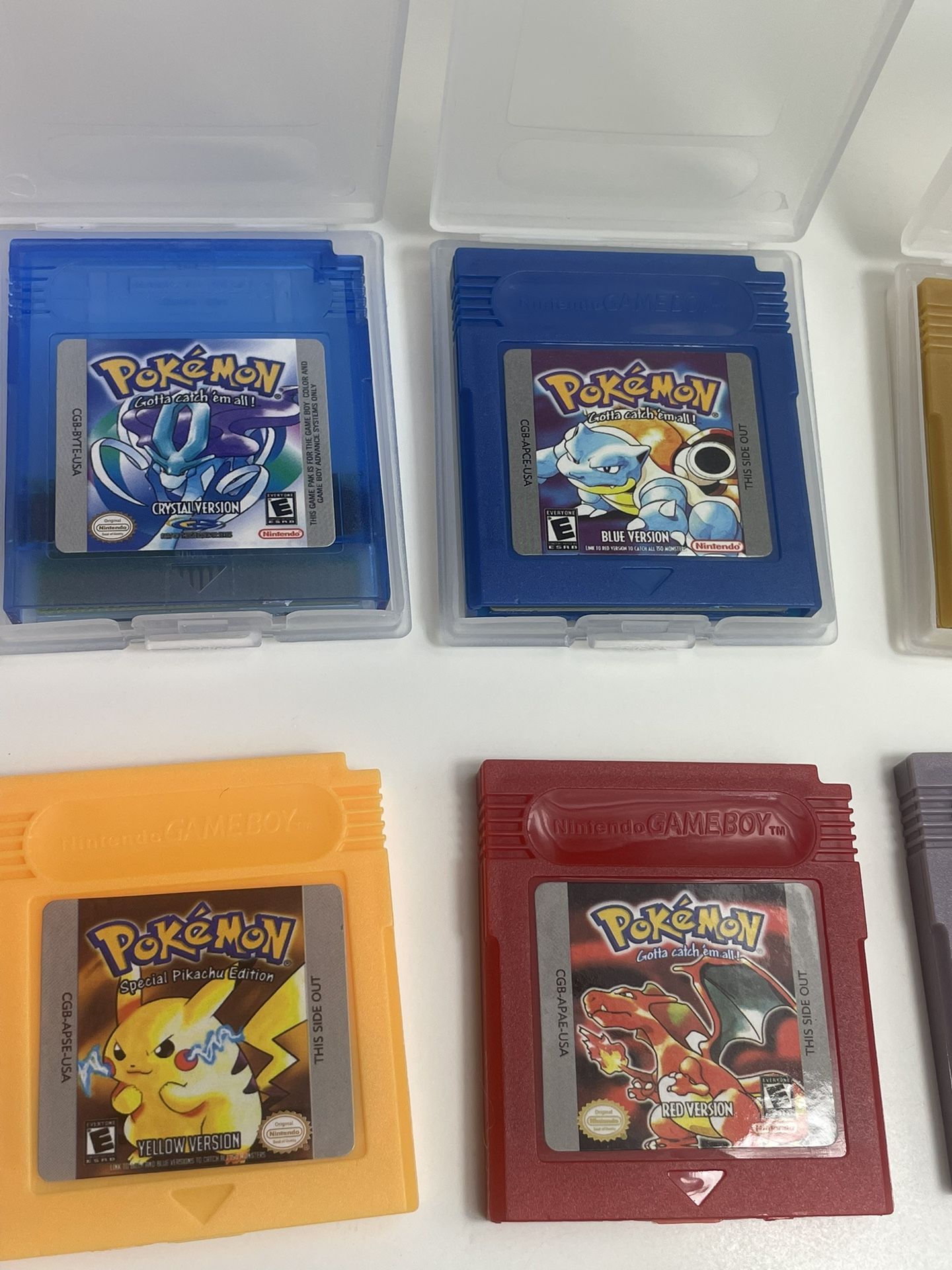 Pokemon Gameboy Red, Green, Blue, Yellow, Silver, Gold, Crystal for Sale in  Huntingtn Sta, NY - OfferUp