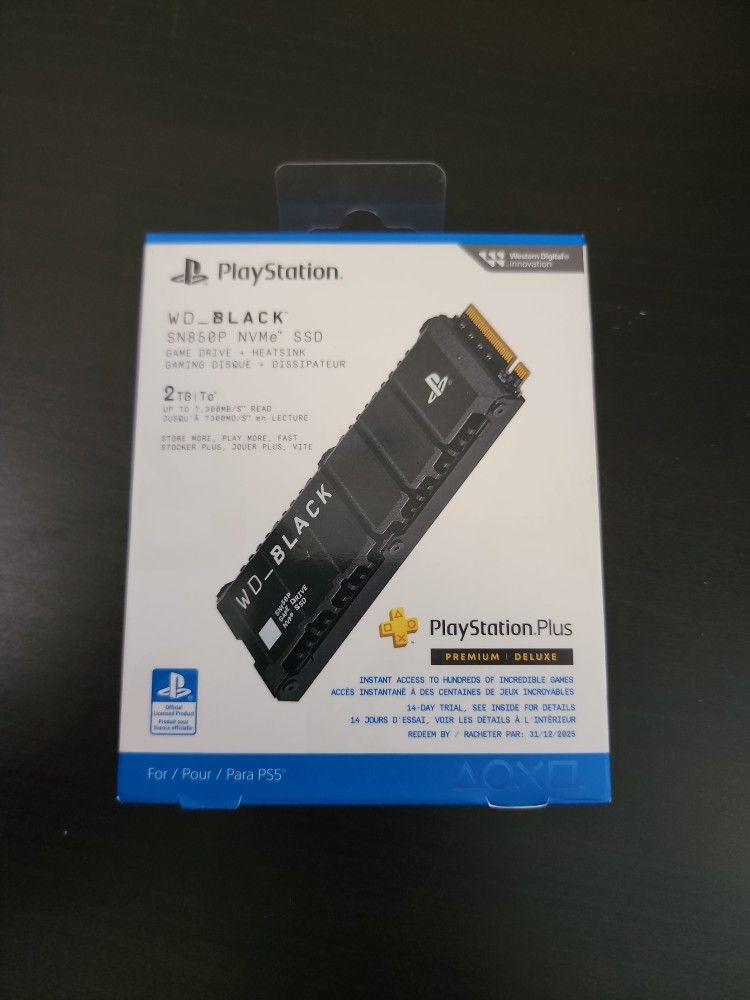 2 TB Internal Memory Playstation 5