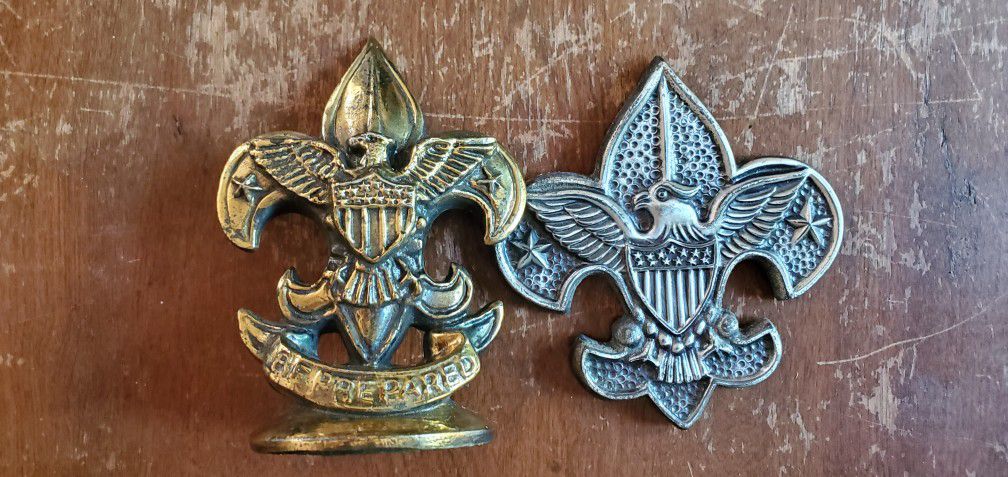 Vintage Boy Scouts Medal Trophy Top Lot