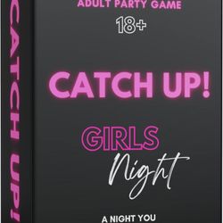 Catch UP! Spicy Girls Night Card Game – 18+ Conversation Starters for Women 