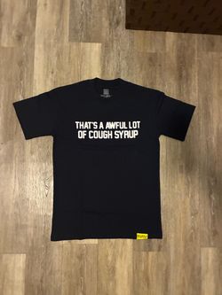 cough syrup black tee
