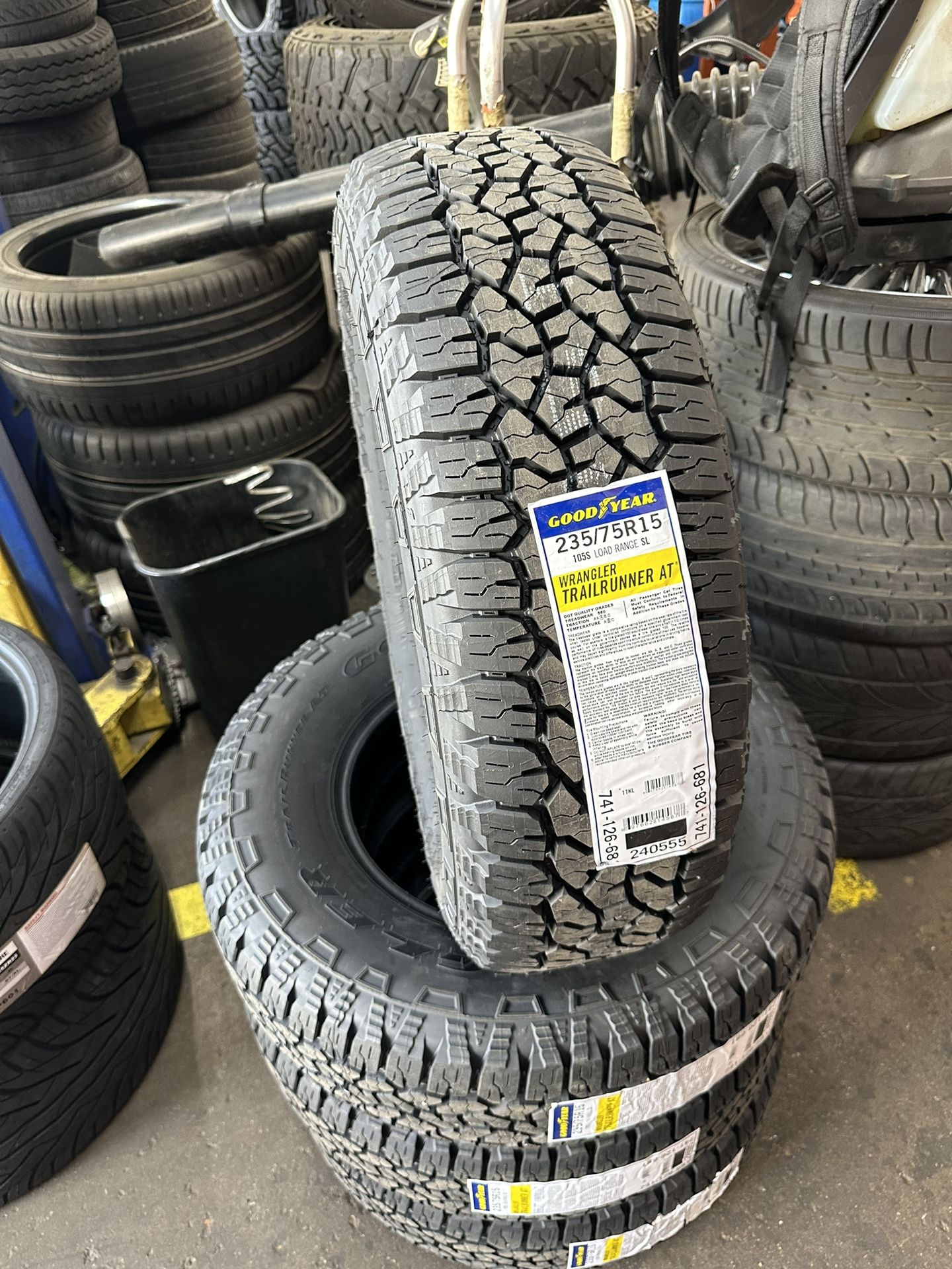 235/75/15 Goodyear Tires