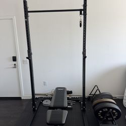 Titian T3 Workout Rack/Bench/230Lbs In Weights