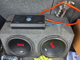 speakers and amp