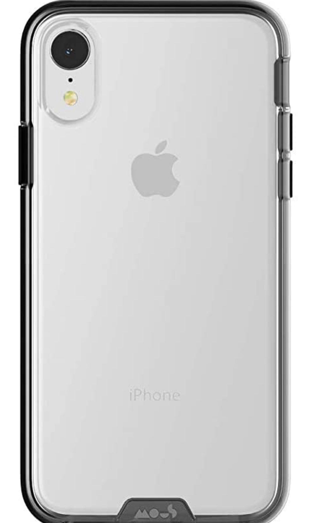 Gpeile protective case for iphone XS Ca X/XS 5.8" clear black with screen protector