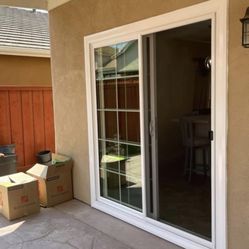 Sliding patio doors
