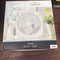 Table Fan