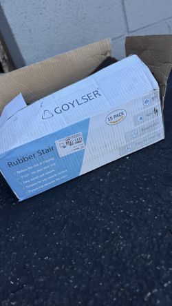 GOYLSER Step Carpet for Stairs Non Slip, Rubber Backed Carpet Stair Treads Indoor for Concrete