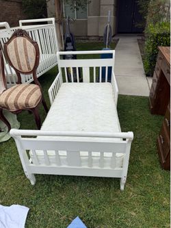Child’s bed with mattress