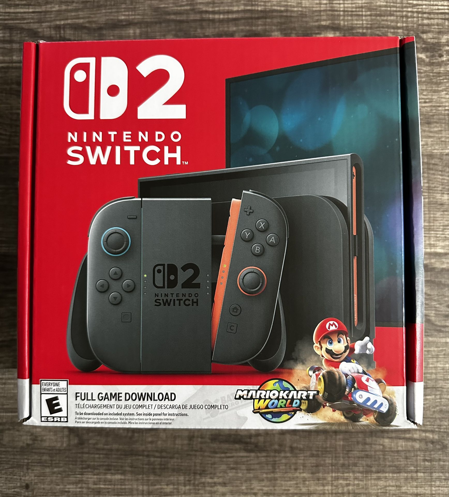 Nintendo Switch 2 Mario Kart World Bundle New