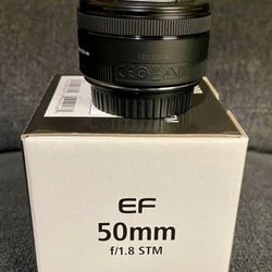 Canon 50mm EF f/1.8 STM