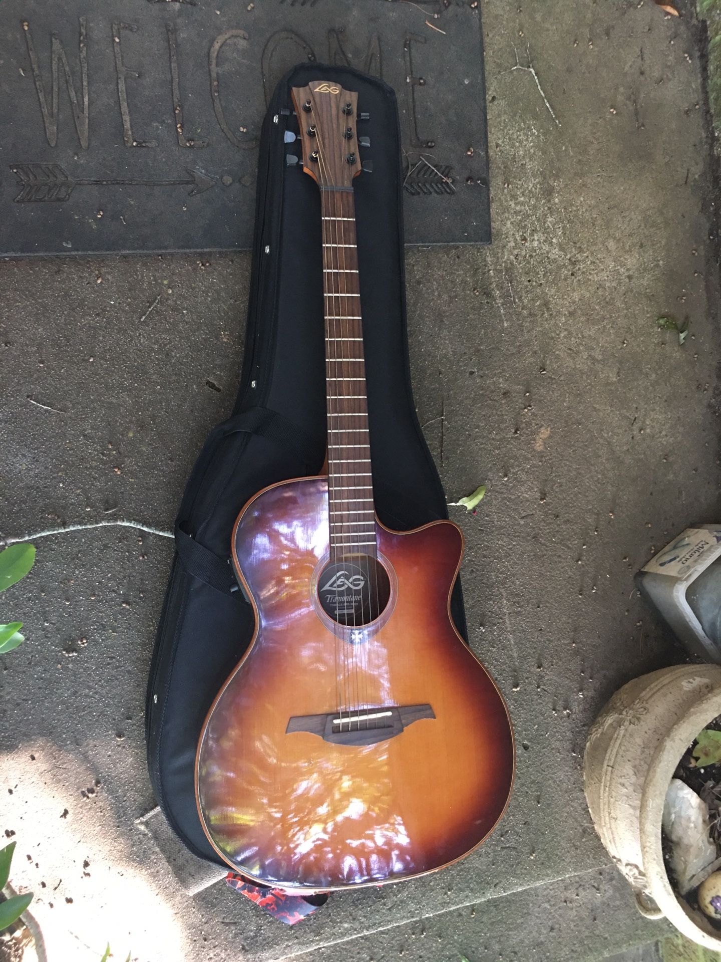 LAG Tremontaine Electric Acoustic Guitar