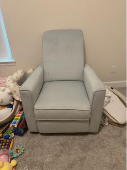 Manual Glider Recliner– Rocking & 360° Swivel