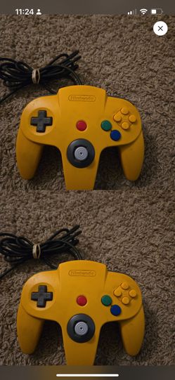 Yellow 64 Controller