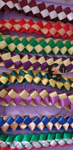 Graduation leis choose your ribbon color and style