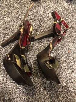 Authentic military Cesare Patiotti heels 38