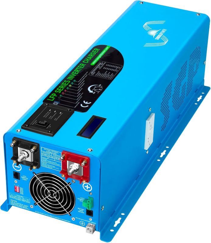 (NEW) SUNGOLDPOWER 6000W 24 Vdc Inverter Charger