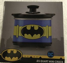 Brand new bat man mini crock pot