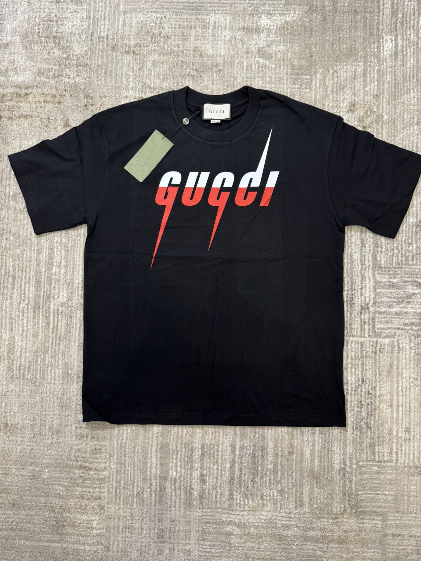 Gucci Blade Print T-shirt Black/Red/White