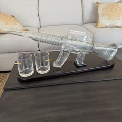 Rifle Whiskey Decanter Set