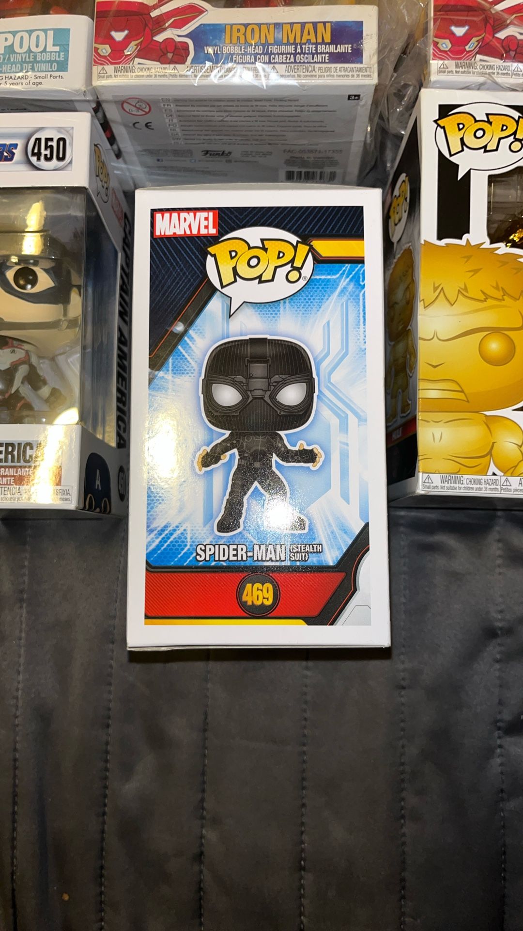 Spider Man Stealth Suit Funko Pop 469