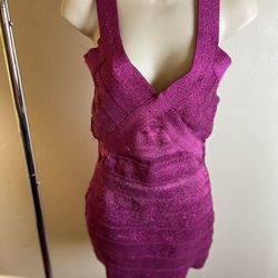 Pink Shiny Sexy Dress