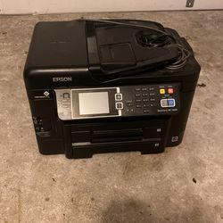 Epson WorkForce WF-3640 Wireless Color All-in-One Inkjet Printer with Scanner and Copier