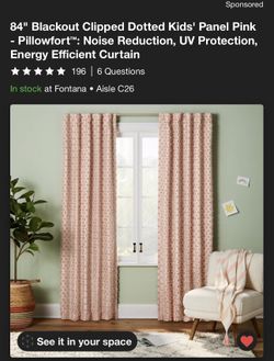 Kids Curtains 2 Panels (pillowfort)